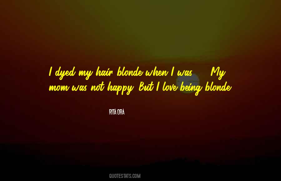 Being Blonde Quotes #1663945