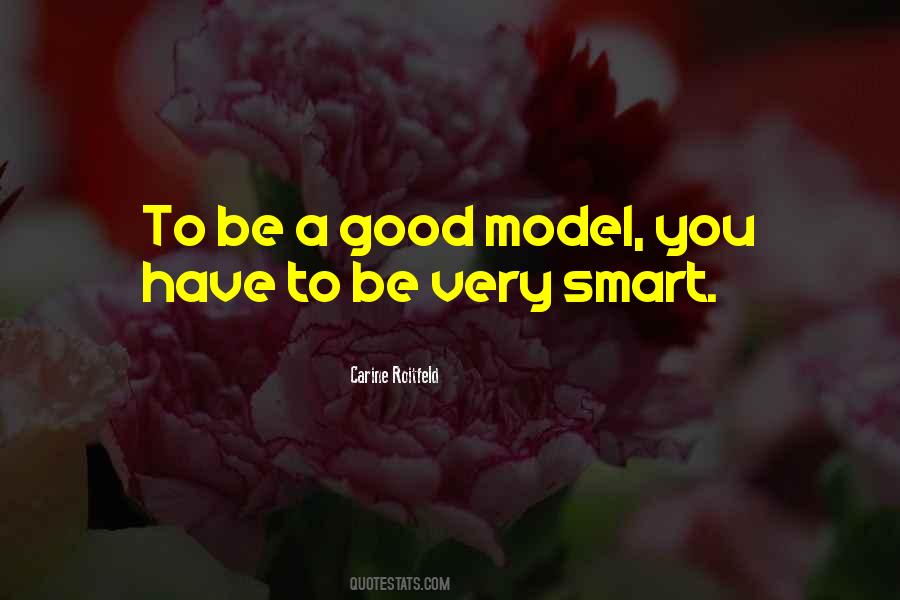 A Good Model Quotes #501294