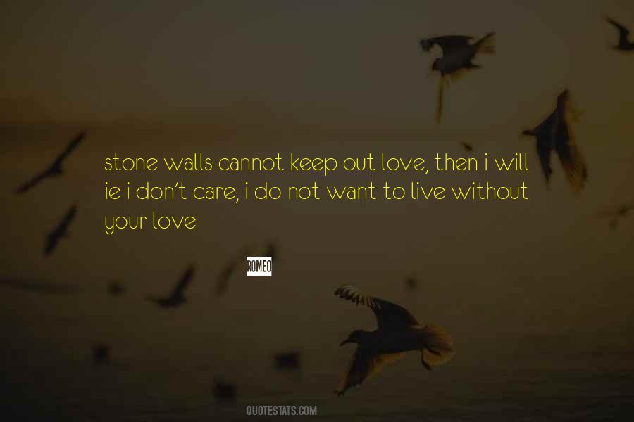 Without Your Love Quotes #994160