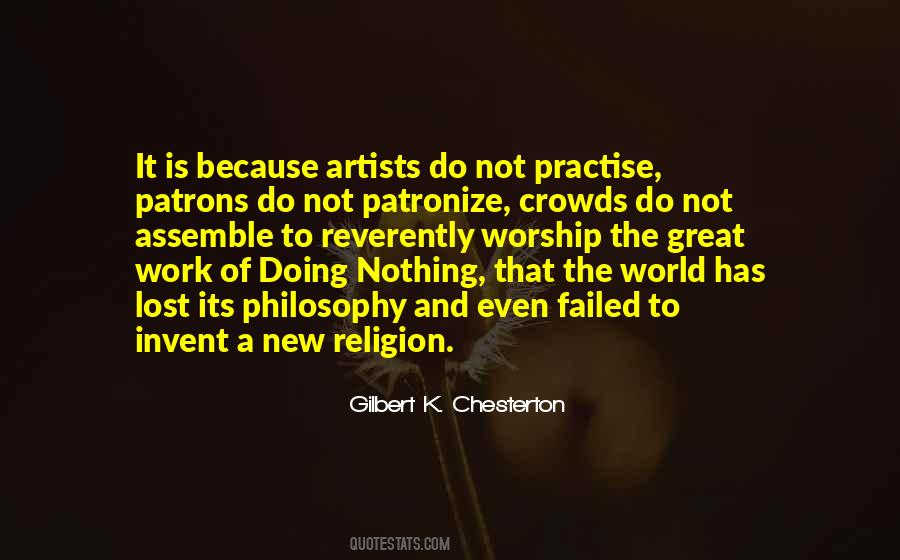 Work Is Religion Quotes #1317089