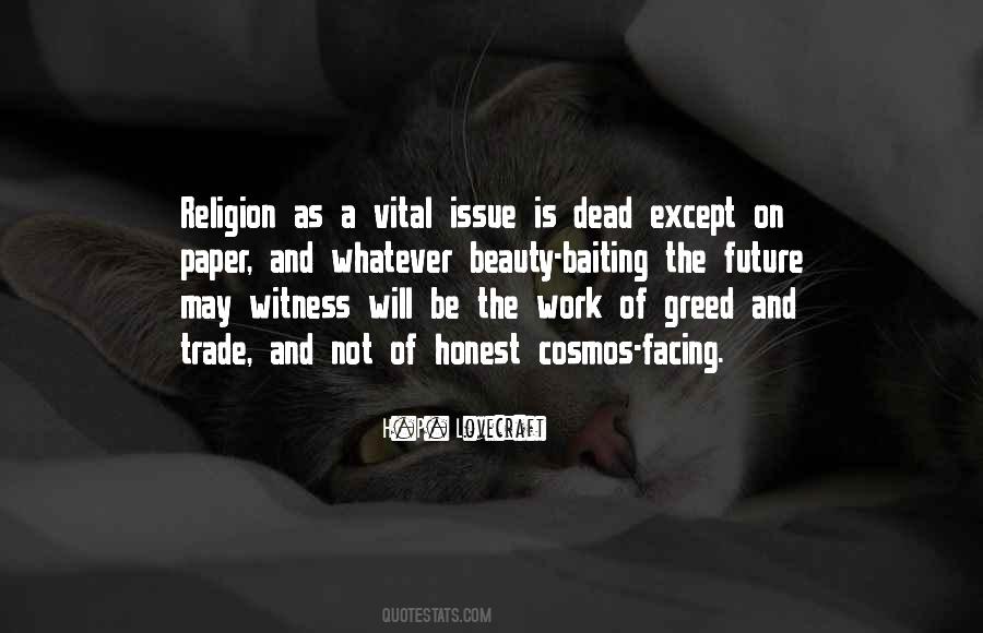Work Is Religion Quotes #1372856
