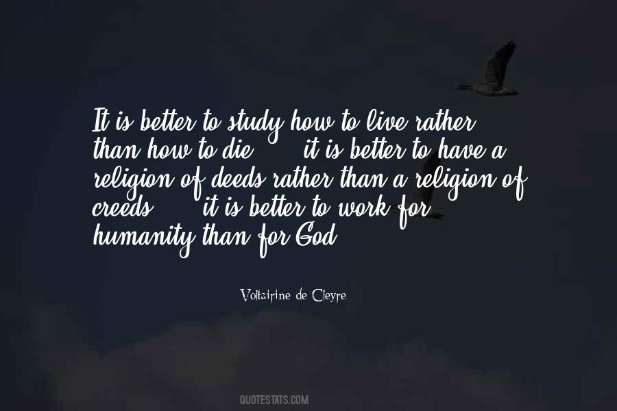 Work Is Religion Quotes #1788158