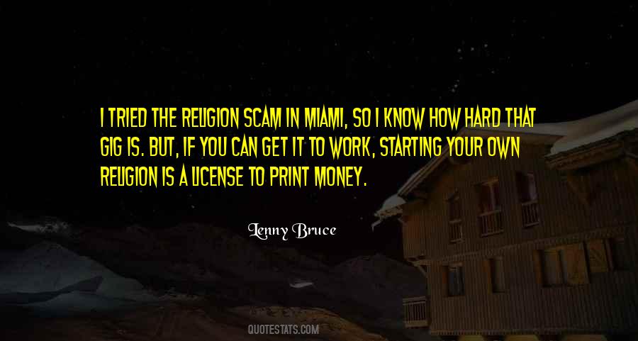 Work Is Religion Quotes #857561