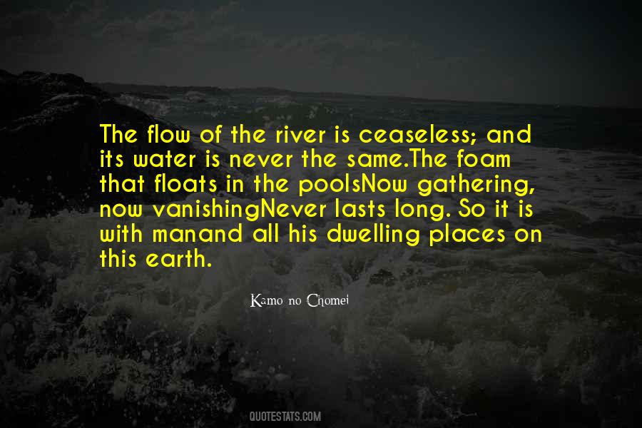 Flow Of Water Quotes #1836519