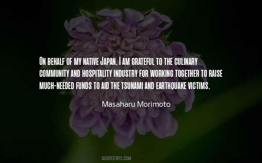 Quotes About Earthquake And Tsunami #1124542