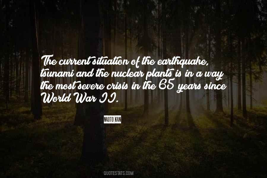 Quotes About Earthquake And Tsunami #1144576