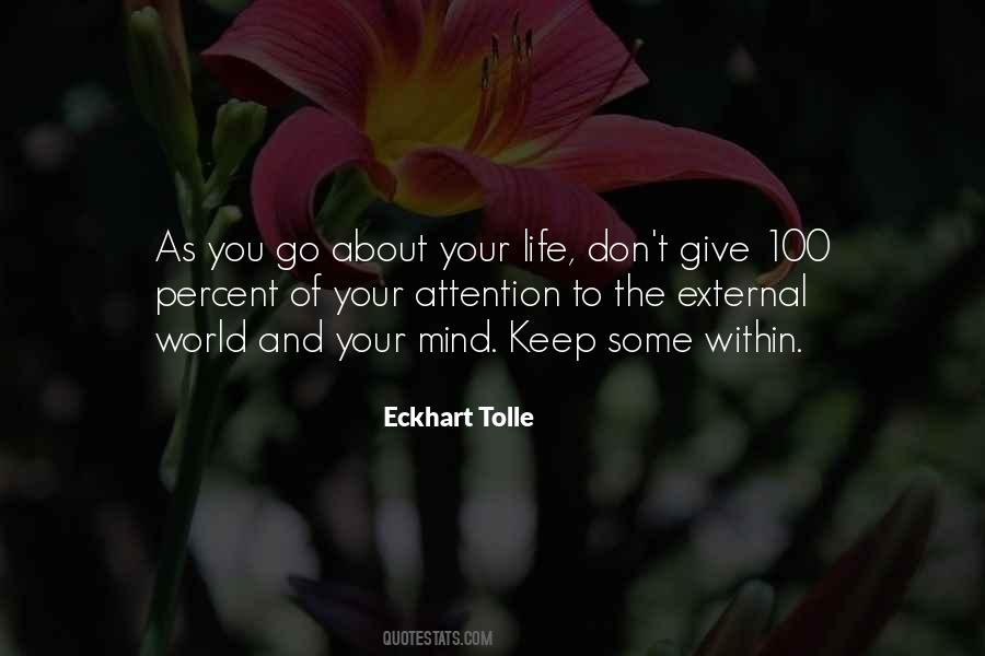 Give Your 100 Quotes #949684