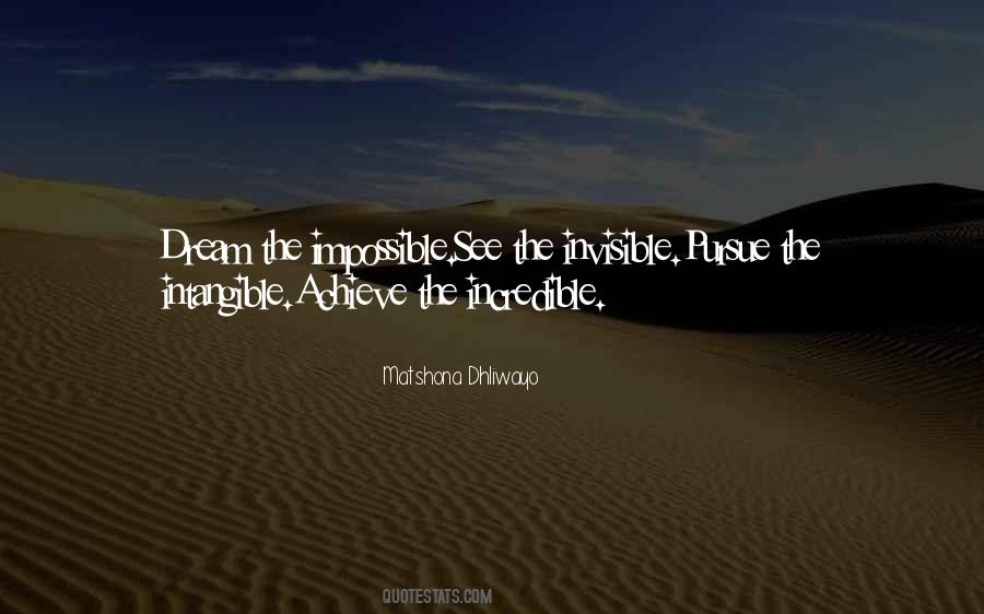 Dream Impossible Quotes #1104121