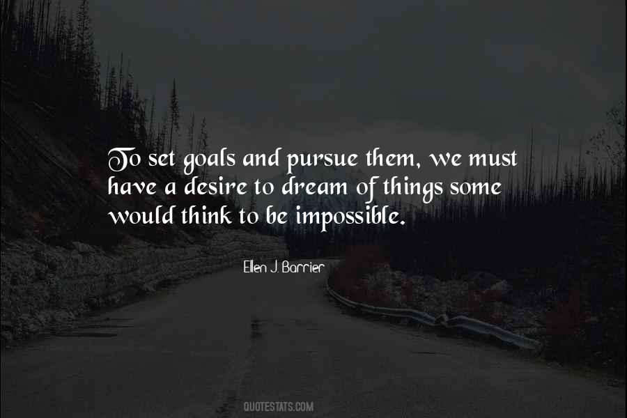 Dream Impossible Quotes #1110899
