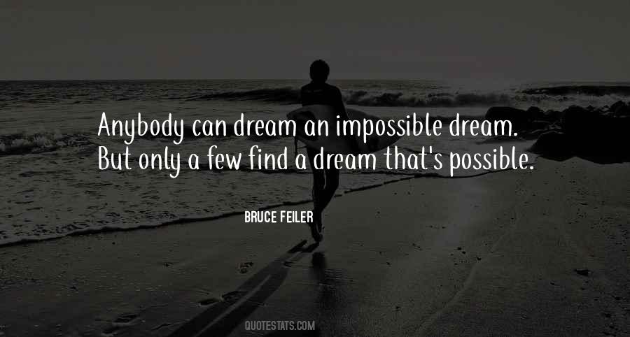 Dream Impossible Quotes #939763