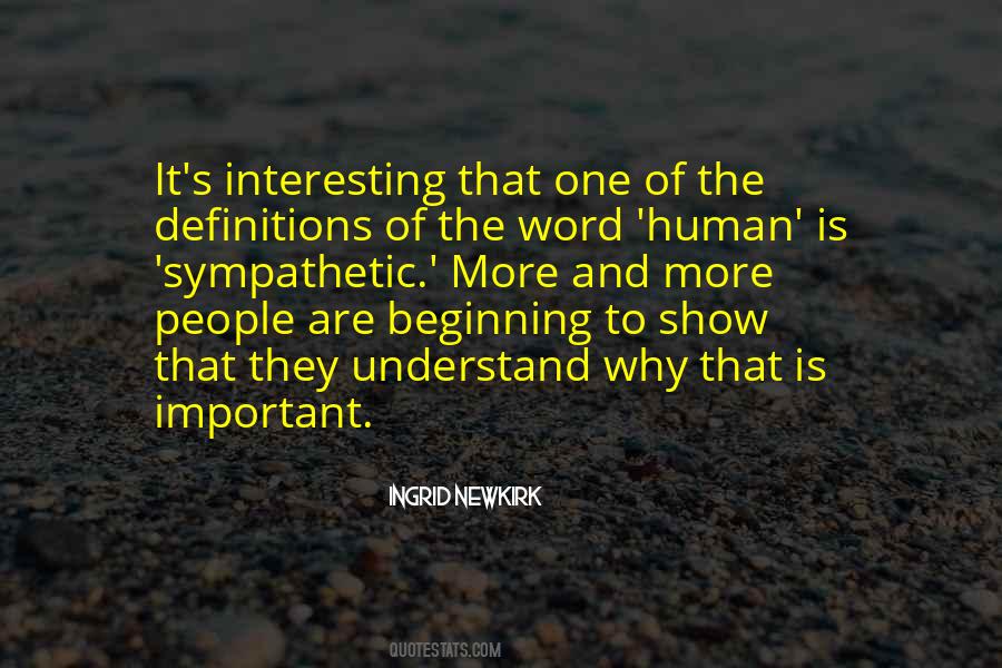 Word Is Important Quotes #1031062