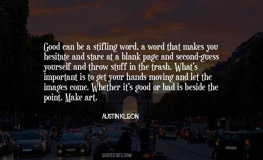 Word Is Important Quotes #1241639