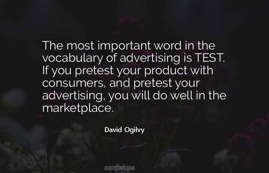 Word Is Important Quotes #201277