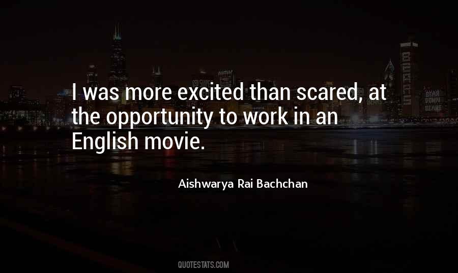 Scared But Excited Quotes #281661