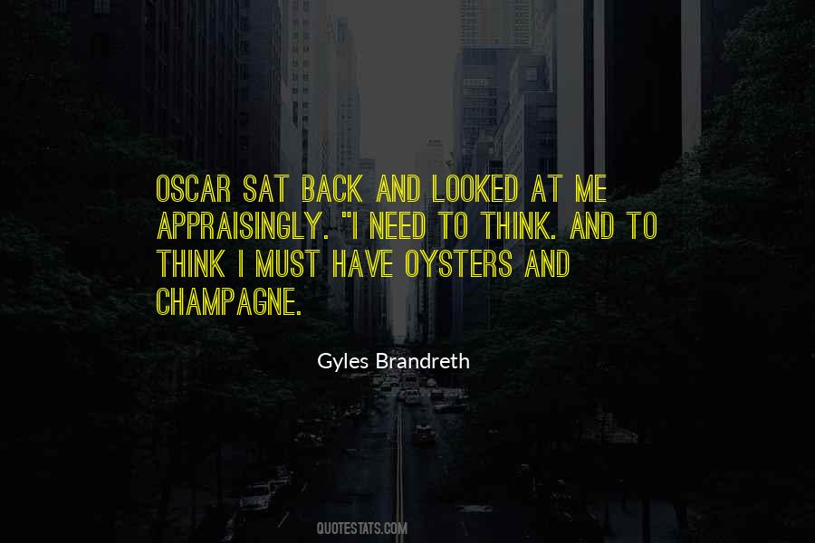 I Sat Back Quotes #815018