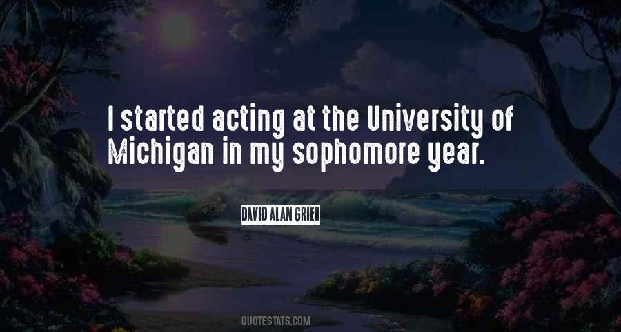 Michigan University Quotes #1283373