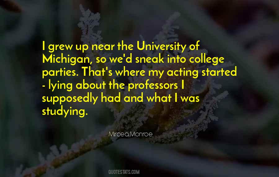 Michigan University Quotes #571722