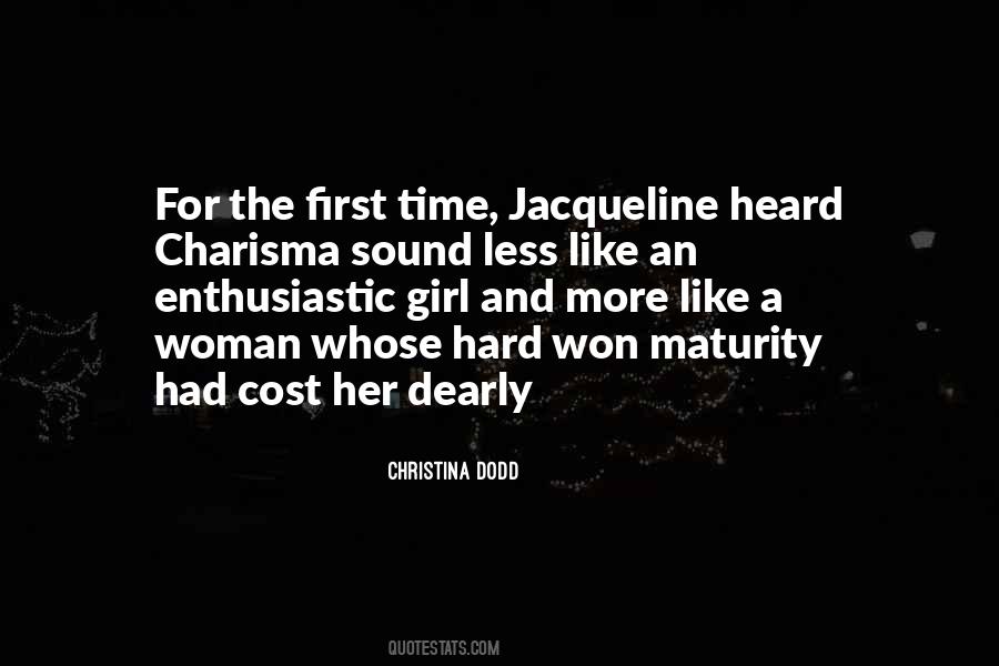 Quotes About How Hard It Is To Be A Woman #2059