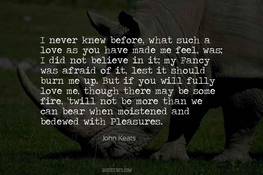 John Keats Love Quotes #500550