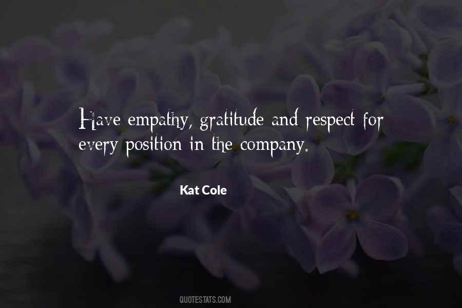 Gratitude And Respect Quotes #855845