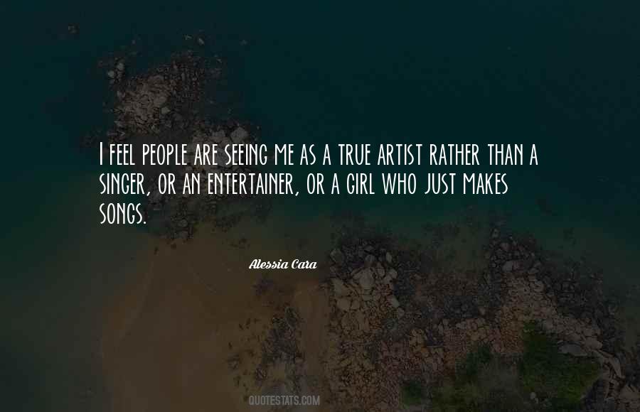 Girl Singer Quotes #1156288