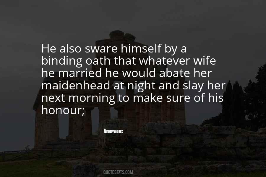 Make Her Your Wife Quotes #767286