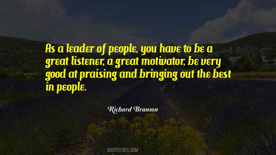 Quotes About The Best In People #840505