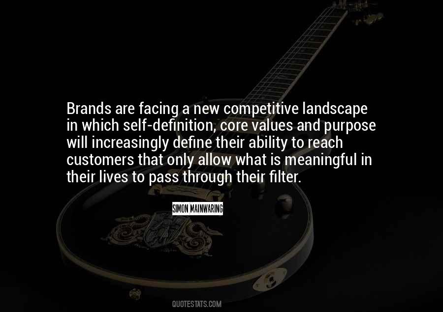 Quotes About Purpose And Values #1084491