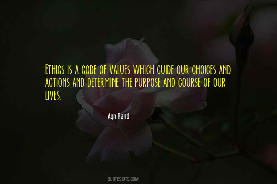 Quotes About Purpose And Values #1361542