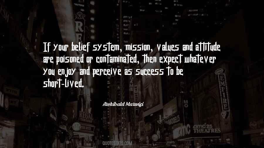 Quotes About Purpose And Values #1428753