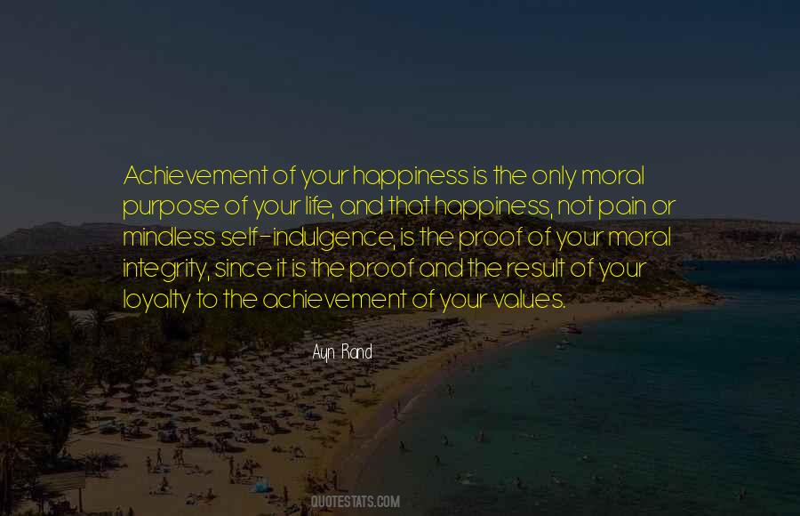 Quotes About Purpose And Values #1576712