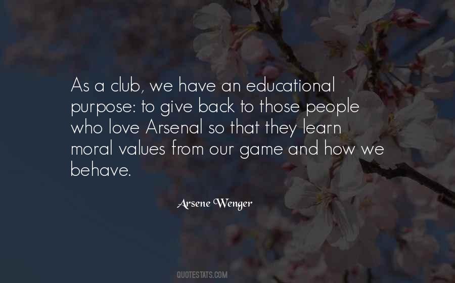 Quotes About Purpose And Values #229259