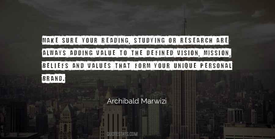 Quotes About Purpose And Values #433931
