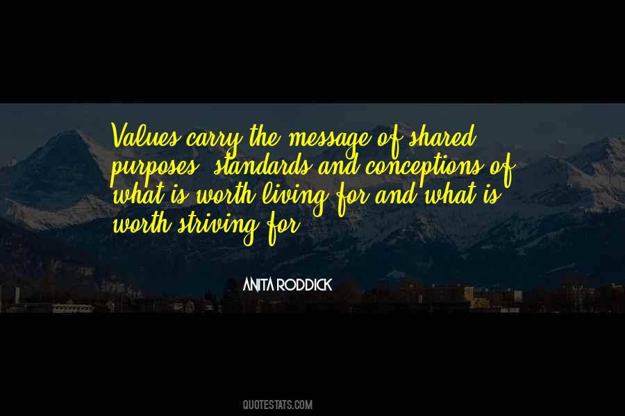 Quotes About Purpose And Values #805636