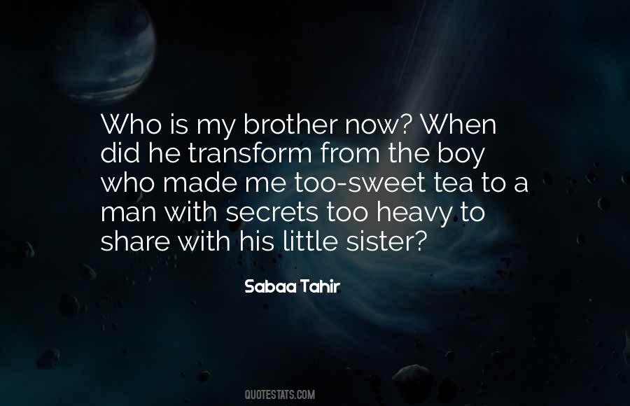 Sister To Brother Quotes #821696