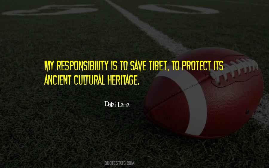 Its Your Responsibility Quotes #4691