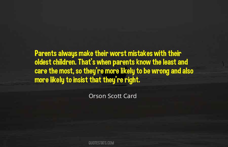 Wrong Parents Quotes #1045079