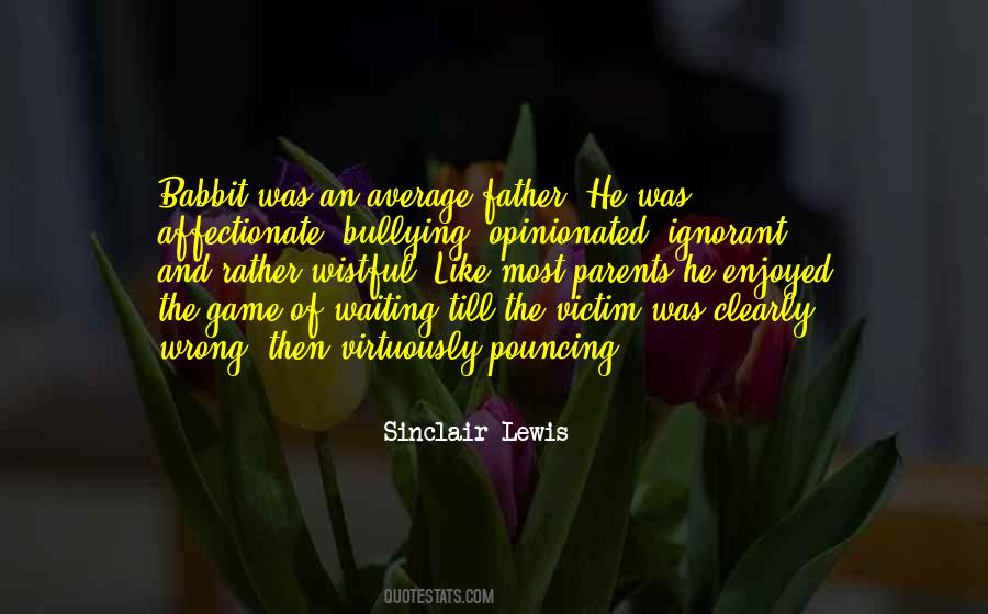 Wrong Parents Quotes #1421175