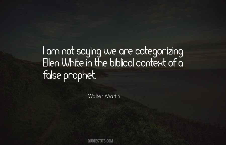 False Prophet Quotes #1524455