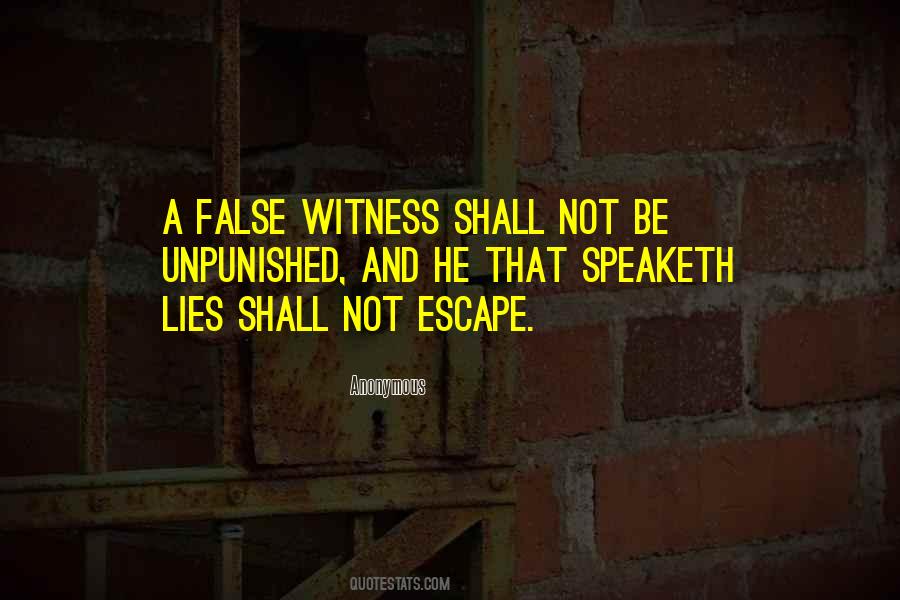 False Witness Quotes #1465716