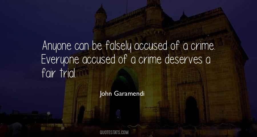 Falsely Accused Quotes #1537976