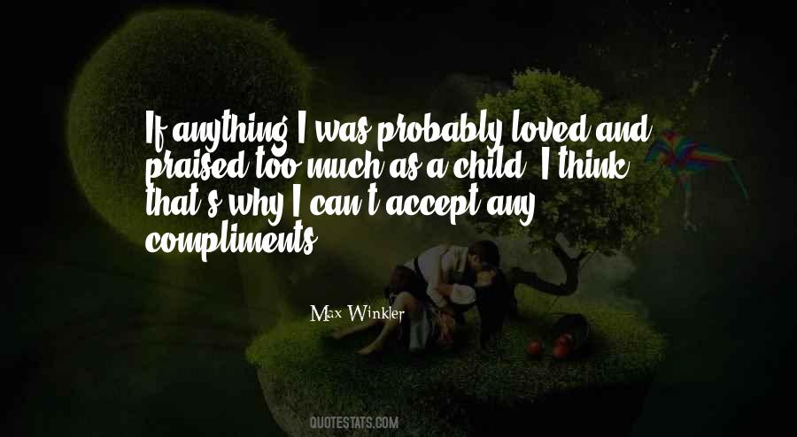 Accept Compliments Quotes #1149571