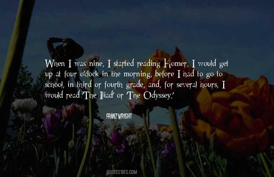 Iliad And The Odyssey Quotes #1016571