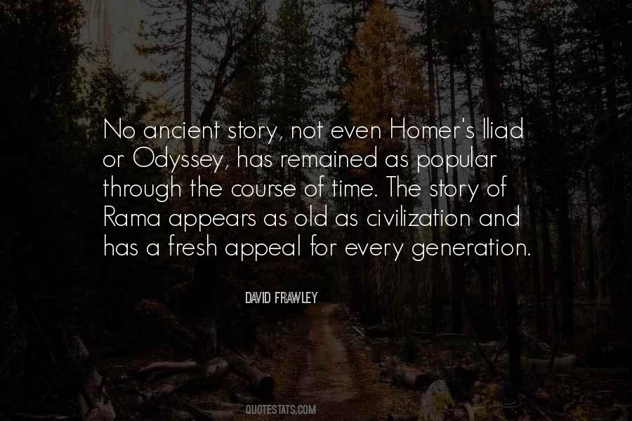 Iliad And The Odyssey Quotes #134371