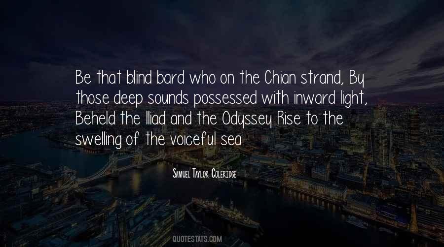 Iliad And The Odyssey Quotes #1835703