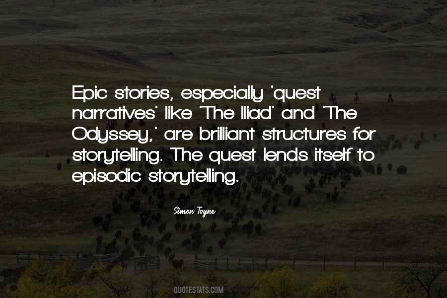 Iliad And The Odyssey Quotes #614703