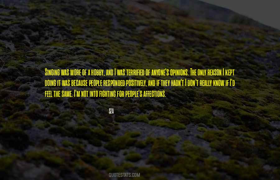 I Was Fighting For Quotes #1260940