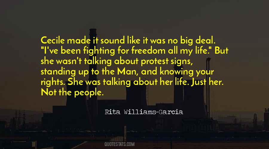 I Was Fighting For Quotes #1716924