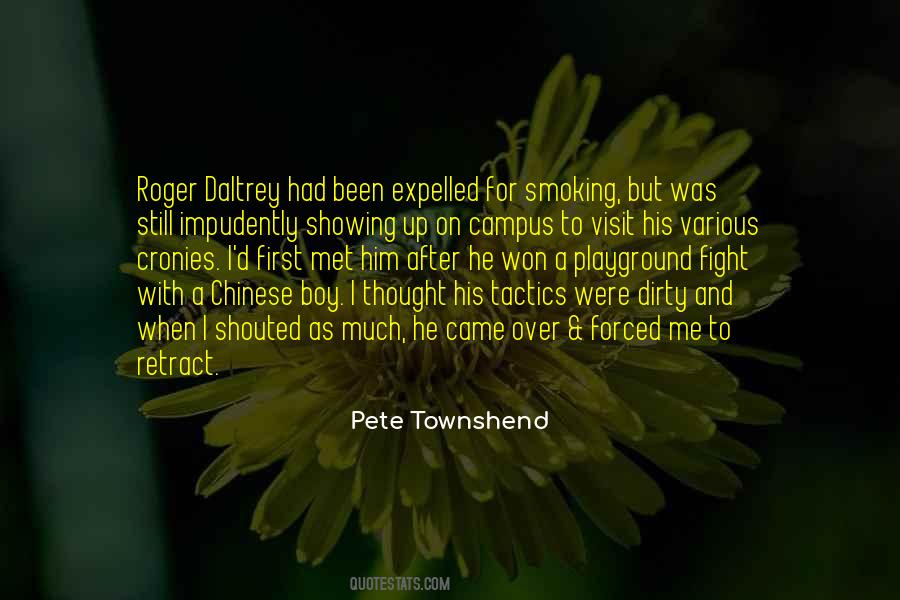 I Was Fighting For Quotes #302422