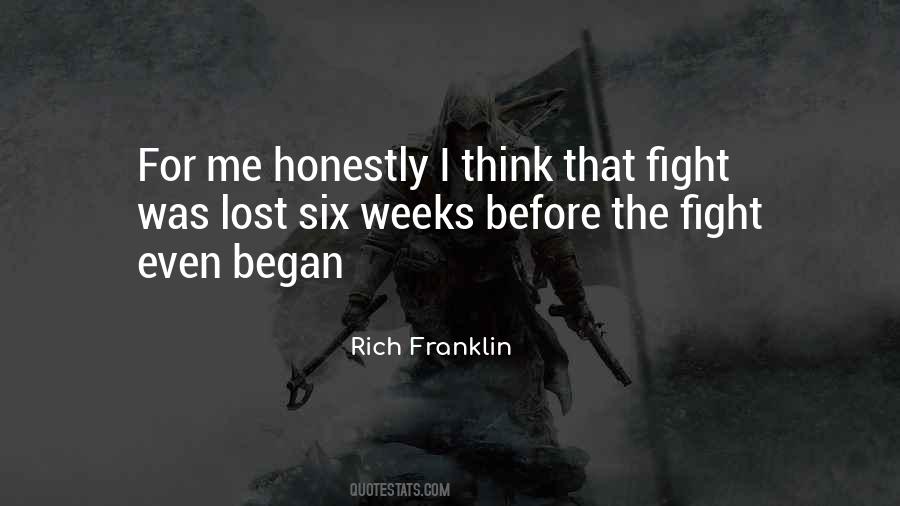 I Was Fighting For Quotes #471945